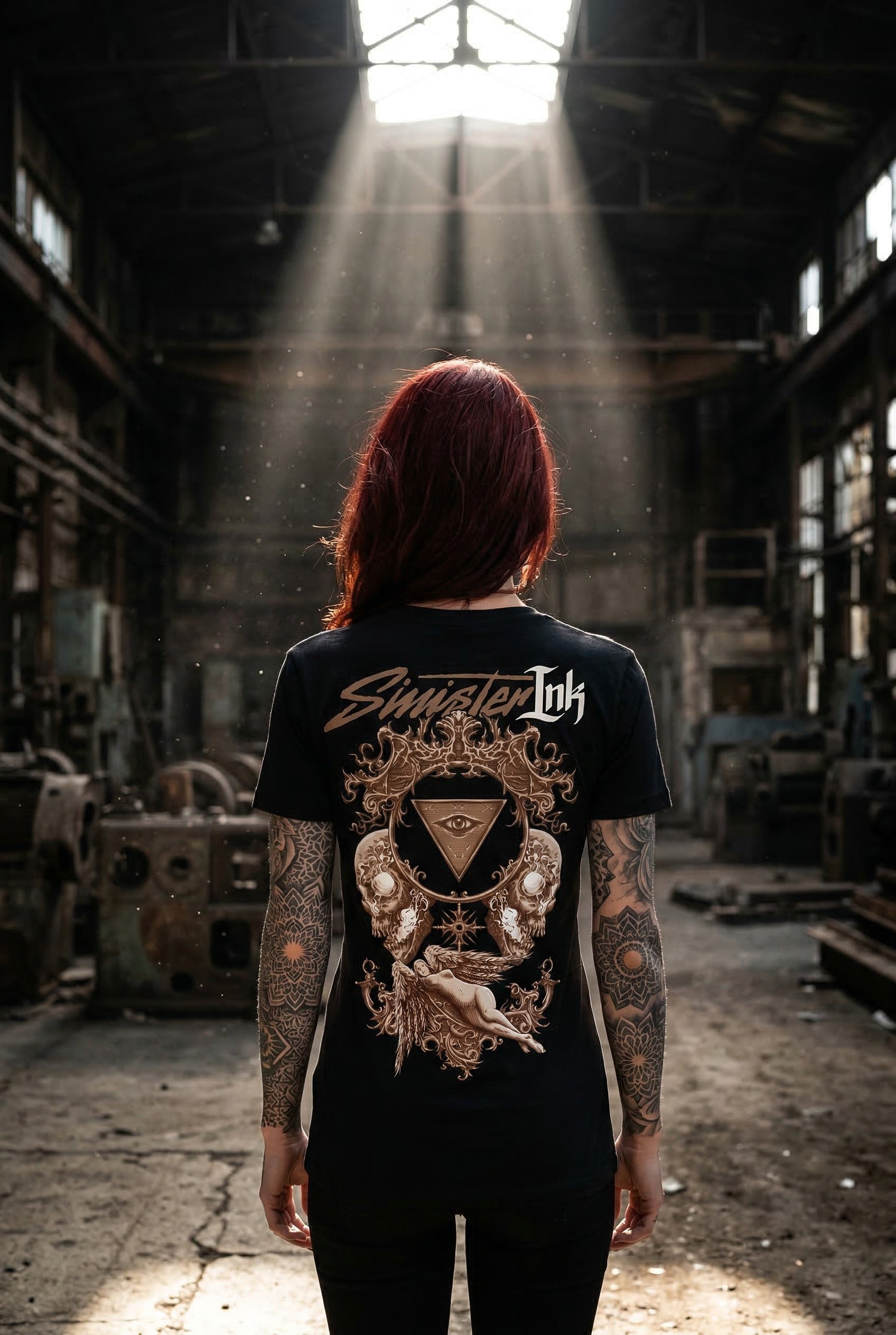Memento Mori hero — dark luxury streetwear