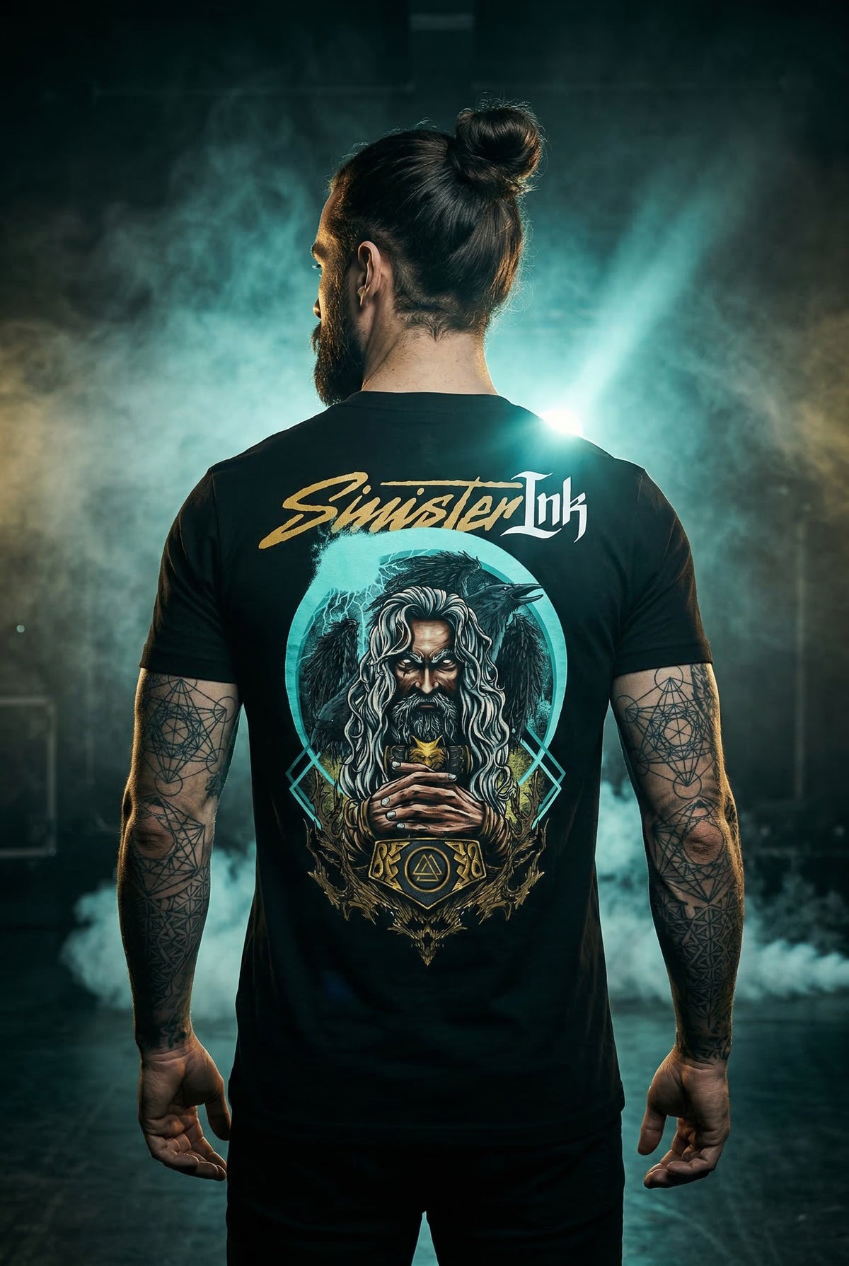 Odin Tee editorial back