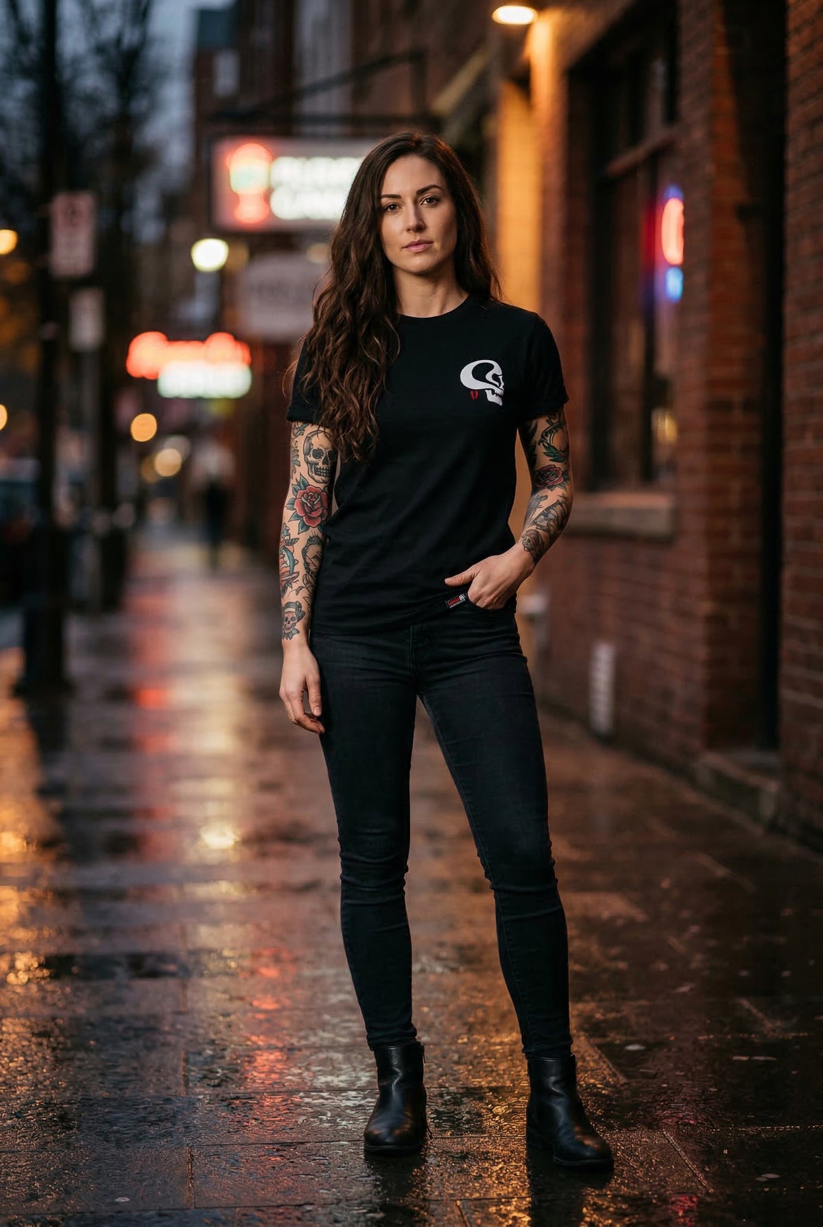 Odin Tee front, urban