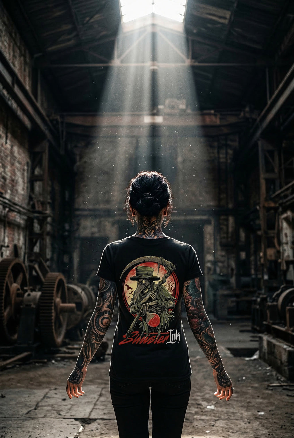 Plague Doctor Tee editorial back