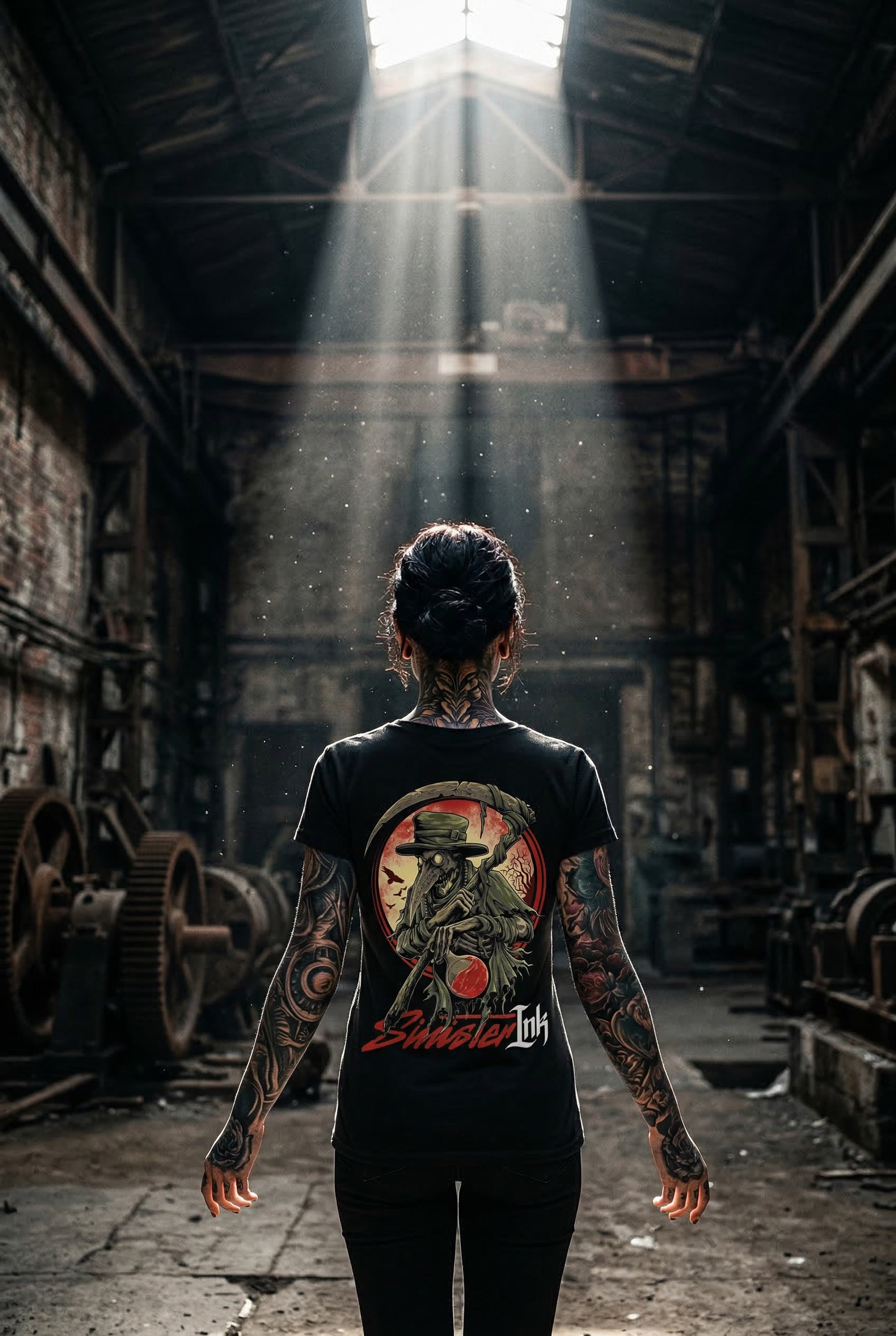 Plague Doctor Tee editorial back