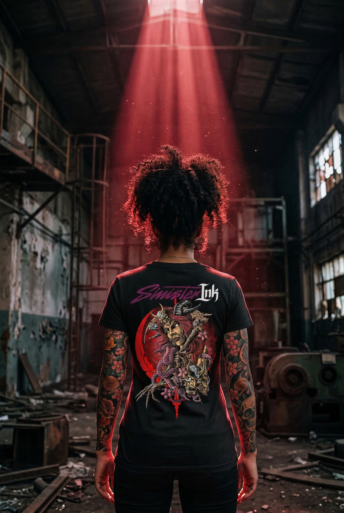 Succubus Tee editorial back